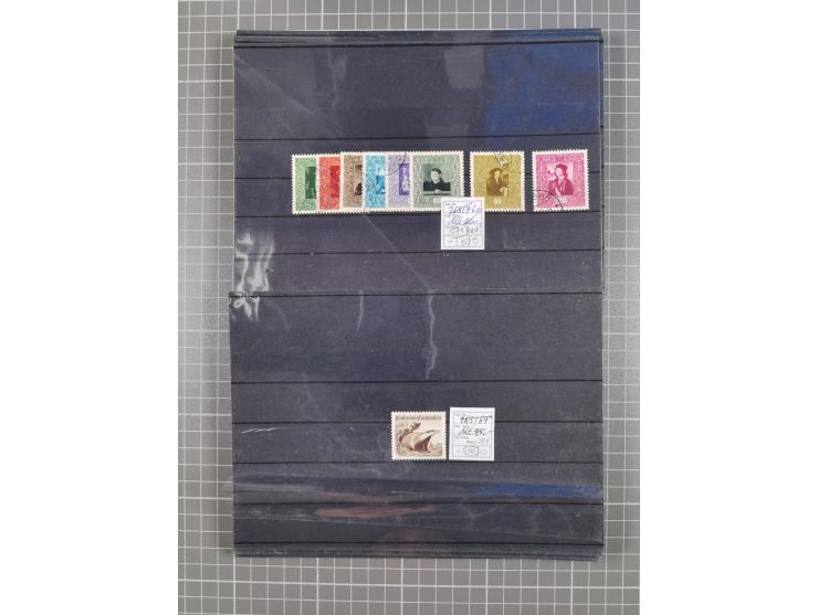 1880/1980, unused/mint never hinged dealer stock on cards, including a lot of material with better issues from Denmark, Italy