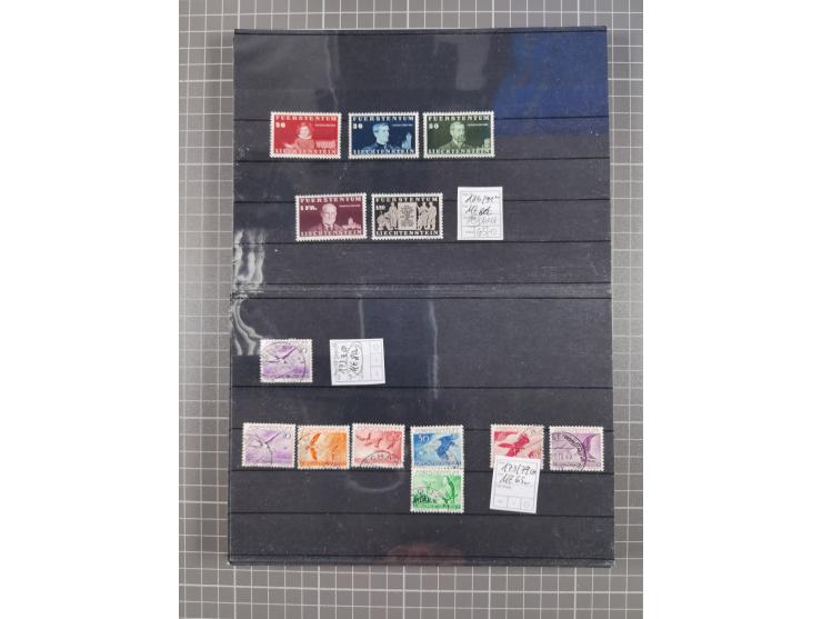 1880/1980, unused/mint never hinged dealer stock on cards, including a lot of material with better issues from Denmark, Italy