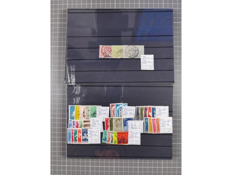 1880/1980, unused/mint never hinged dealer stock on cards, including a lot of material with better issues from Denmark, Italy