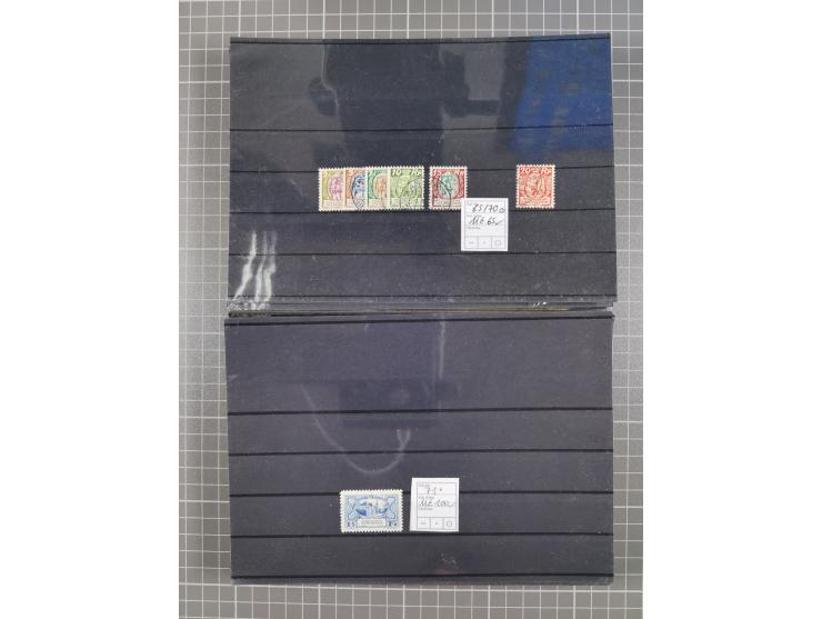 1880/1980, unused/mint never hinged dealer stock on cards, including a lot of material with better issues from Denmark, Italy