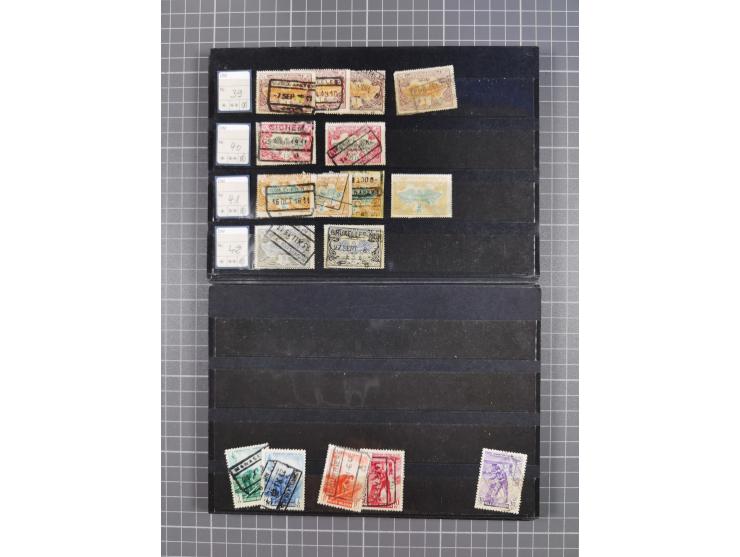 1880/1980, unused/mint never hinged dealer stock on cards, including a lot of material with better issues from Denmark, Italy