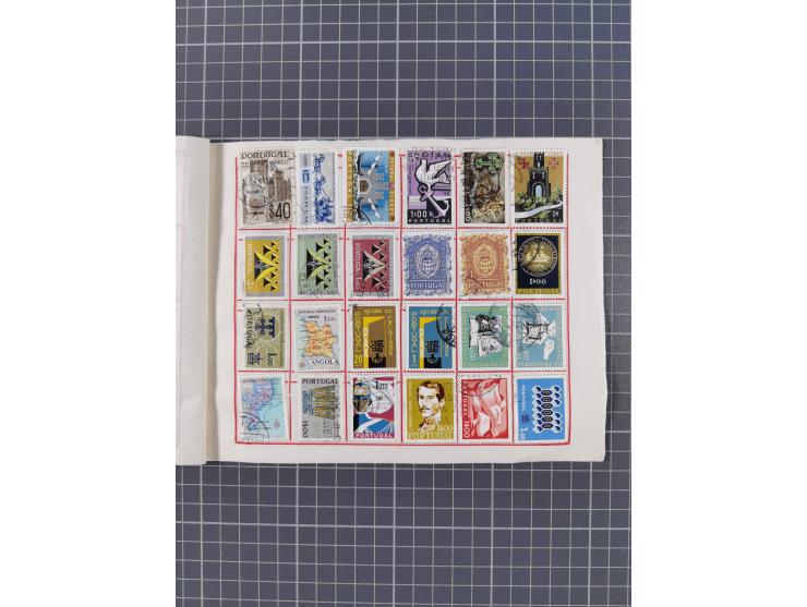 1880/1980, unused/mint never hinged dealer stock on cards, including a lot of material with better issues from Denmark, Italy