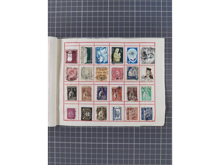 1880/1980, unused/mint never hinged dealer stock on cards, including a lot of material with better issues from Denmark, Italy