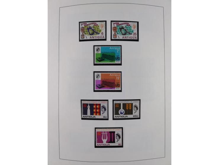 1953/77, mint never hinged collection incl. Mi.-Nr. 101-115, in album