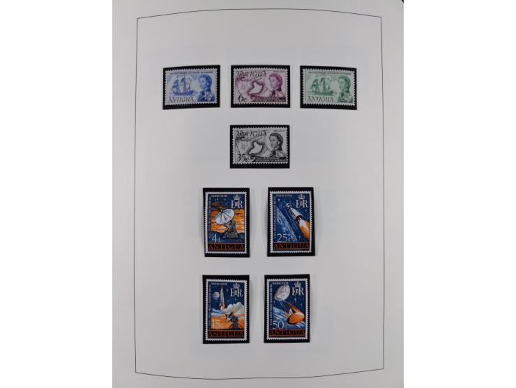 1953/77, mint never hinged collection incl. Mi.-Nr. 101-115, in album