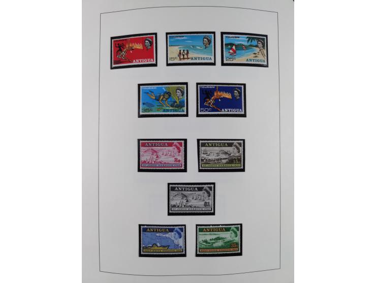 1953/77, mint never hinged collection incl. Mi.-Nr. 101-115, in album