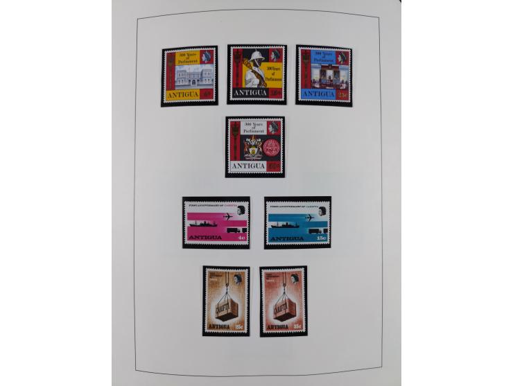 1953/77, mint never hinged collection incl. Mi.-Nr. 101-115, in album