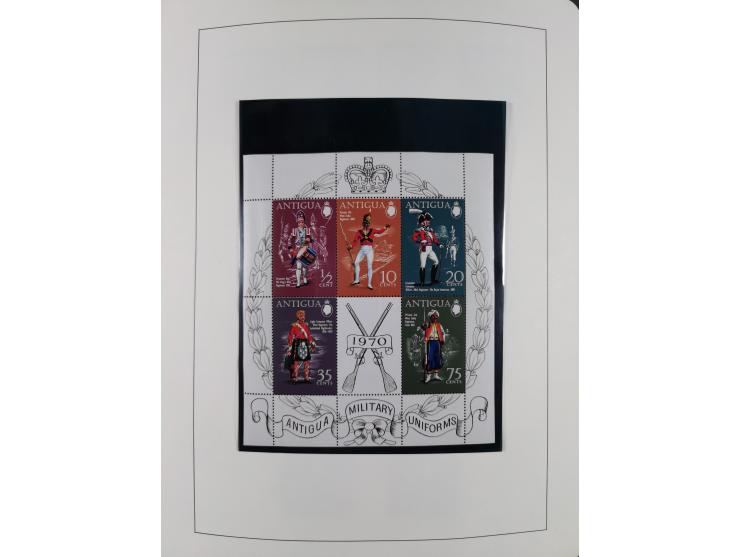 1953/77, mint never hinged collection incl. Mi.-Nr. 101-115, in album