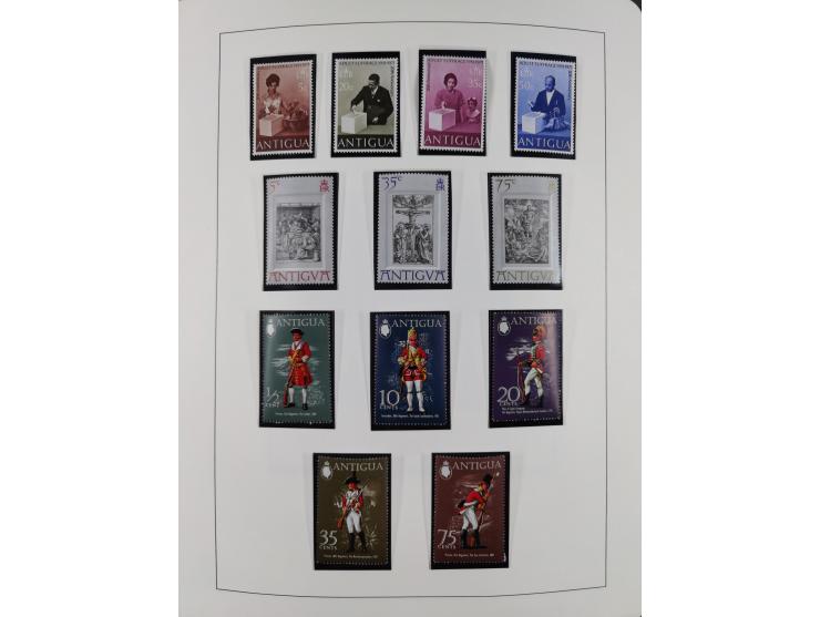 1953/77, mint never hinged collection incl. Mi.-Nr. 101-115, in album