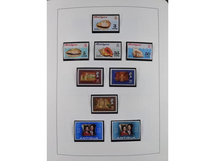 1953/77, mint never hinged collection incl. Mi.-Nr. 101-115, in album