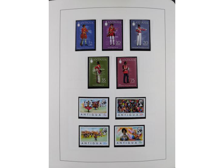 1953/77, mint never hinged collection incl. Mi.-Nr. 101-115, in album