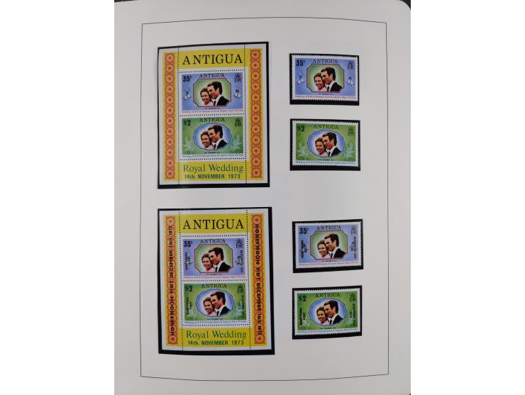 1953/77, mint never hinged collection incl. Mi.-Nr. 101-115, in album