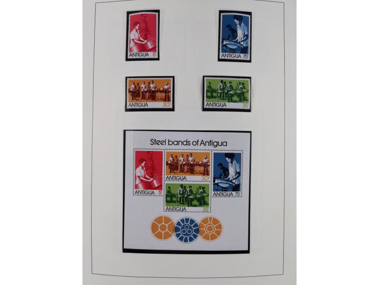 1953/77, mint never hinged collection incl. Mi.-Nr. 101-115, in album