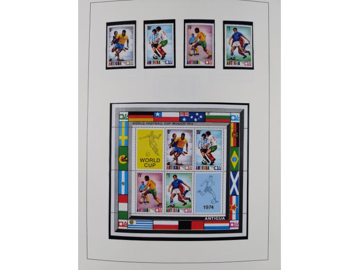 1953/77, mint never hinged collection incl. Mi.-Nr. 101-115, in album