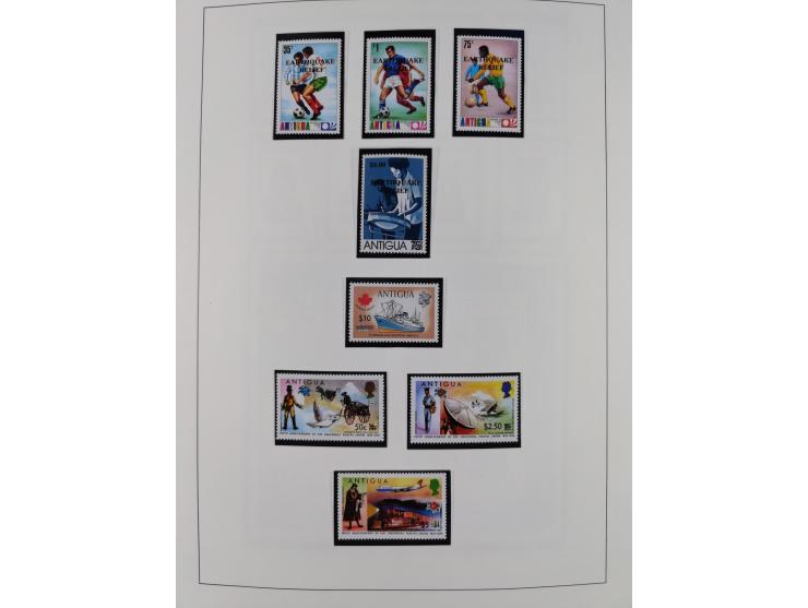 1953/77, mint never hinged collection incl. Mi.-Nr. 101-115, in album