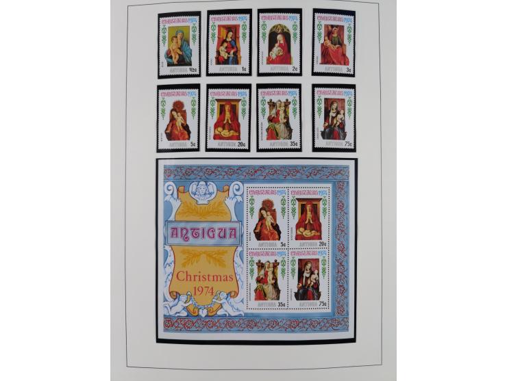 1953/77, mint never hinged collection incl. Mi.-Nr. 101-115, in album