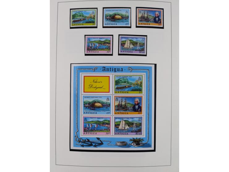 1953/77, mint never hinged collection incl. Mi.-Nr. 101-115, in album