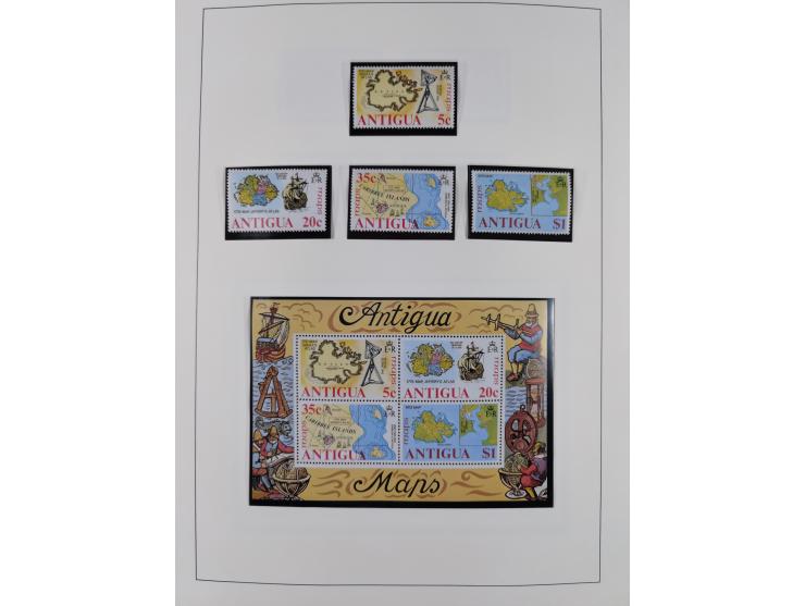 1953/77, mint never hinged collection incl. Mi.-Nr. 101-115, in album