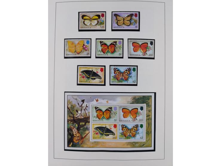 1953/77, mint never hinged collection incl. Mi.-Nr. 101-115, in album