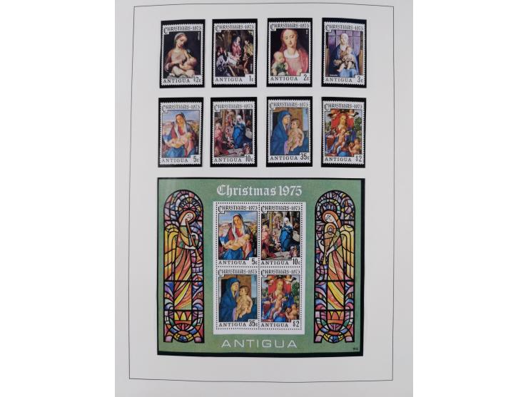 1953/77, mint never hinged collection incl. Mi.-Nr. 101-115, in album