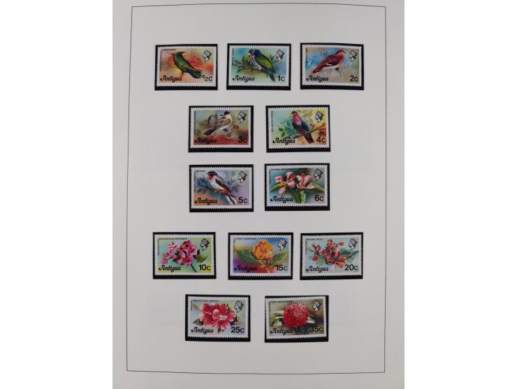 1953/77, mint never hinged collection incl. Mi.-Nr. 101-115, in album