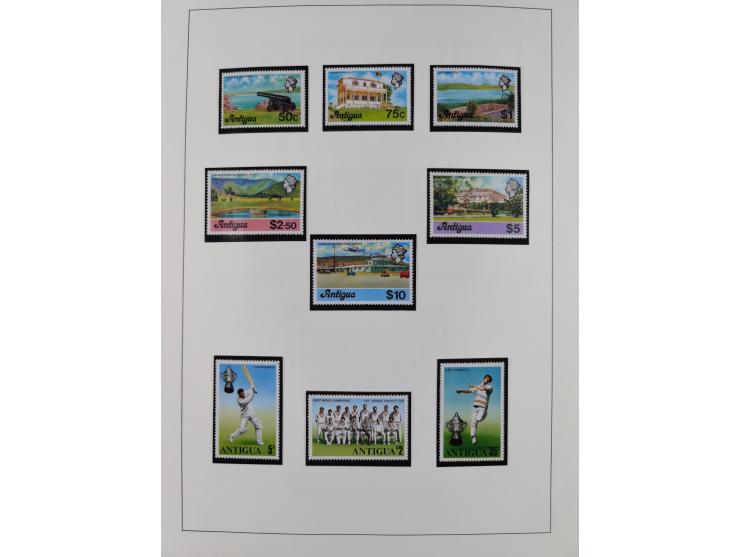 1953/77, mint never hinged collection incl. Mi.-Nr. 101-115, in album