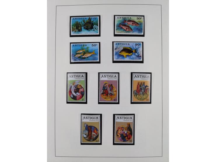 1953/77, mint never hinged collection incl. Mi.-Nr. 101-115, in album