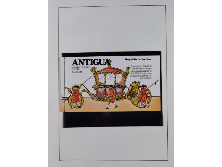 1953/77, mint never hinged collection incl. Mi.-Nr. 101-115, in album