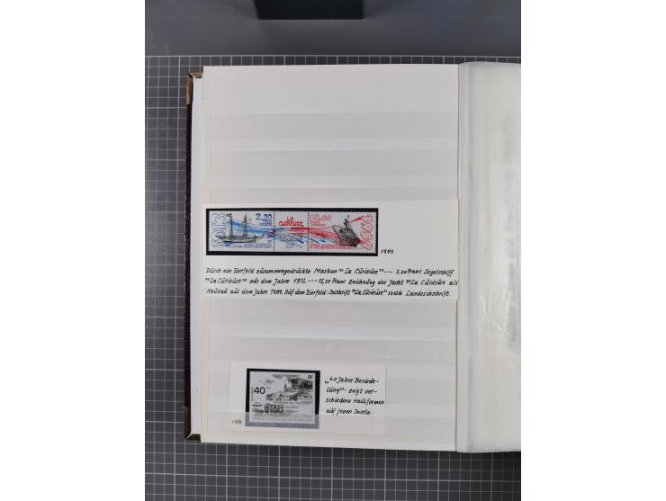 Antarktis: 1961/2016, meist postfrische Sammlung mit Ausgaben von diversen Ländern von Argentinien bis Wallis und Futuna, der