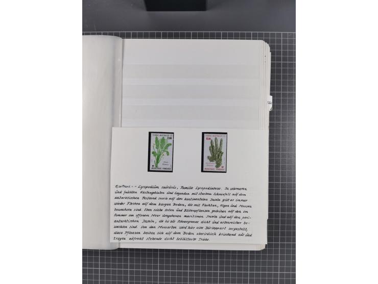 Antarktis: 1961/2016, meist postfrische Sammlung mit Ausgaben von diversen Ländern von Argentinien bis Wallis und Futuna, der