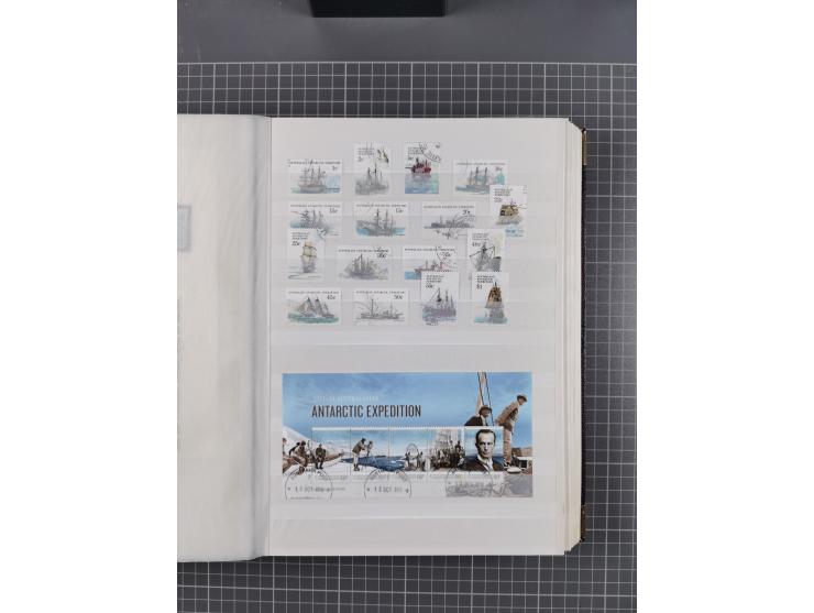 Antarktis: 1961/2016, meist postfrische Sammlung mit Ausgaben von diversen Ländern von Argentinien bis Wallis und Futuna, der