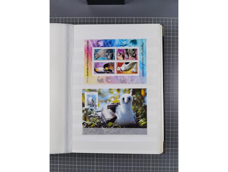 Antarktis: 1961/2016, meist postfrische Sammlung mit Ausgaben von diversen Ländern von Argentinien bis Wallis und Futuna, der