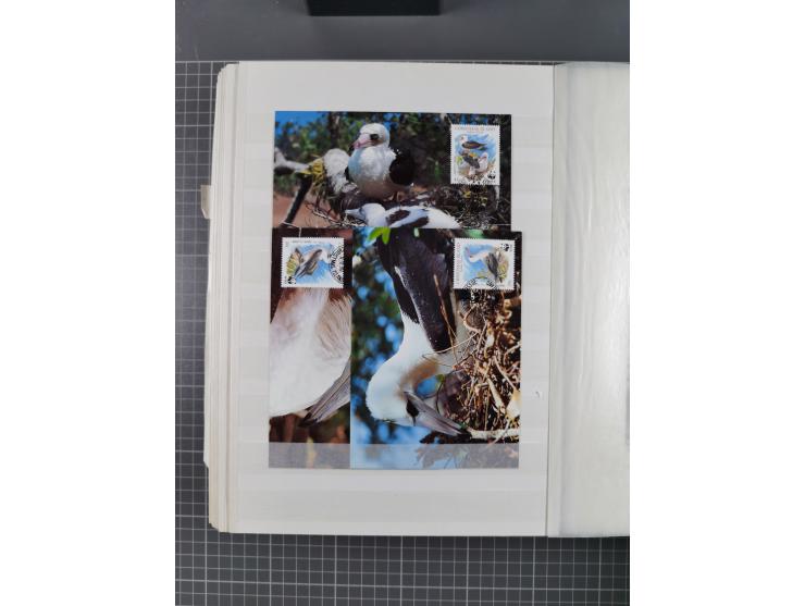 Antarktis: 1961/2016, meist postfrische Sammlung mit Ausgaben von diversen Ländern von Argentinien bis Wallis und Futuna, der