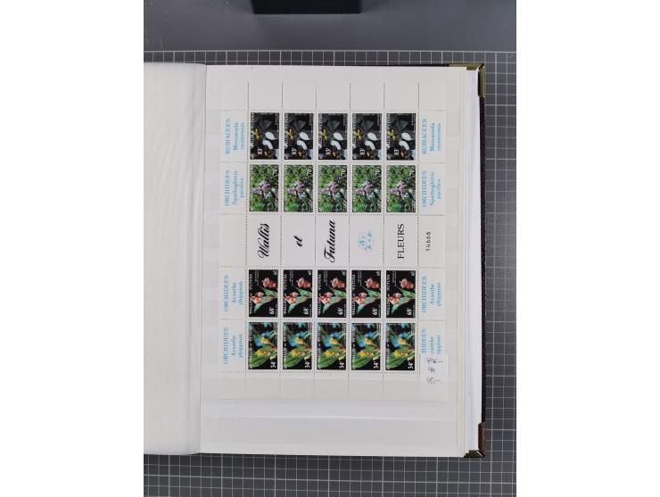 Antarktis: 1961/2016, meist postfrische Sammlung mit Ausgaben von diversen Ländern von Argentinien bis Wallis und Futuna, der