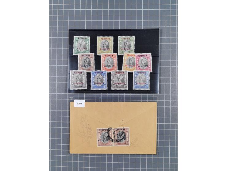 1890/1944 (ca.), interesting accumulation of some hundered items, many interesting, including varieties, &nbsp;multiples, ent