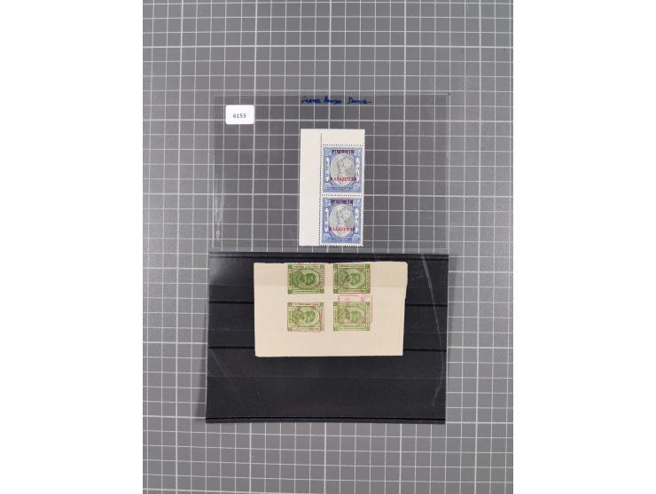 1890/1944 (ca.), interesting accumulation of some hundered items, many interesting, including varieties, &nbsp;multiples, ent