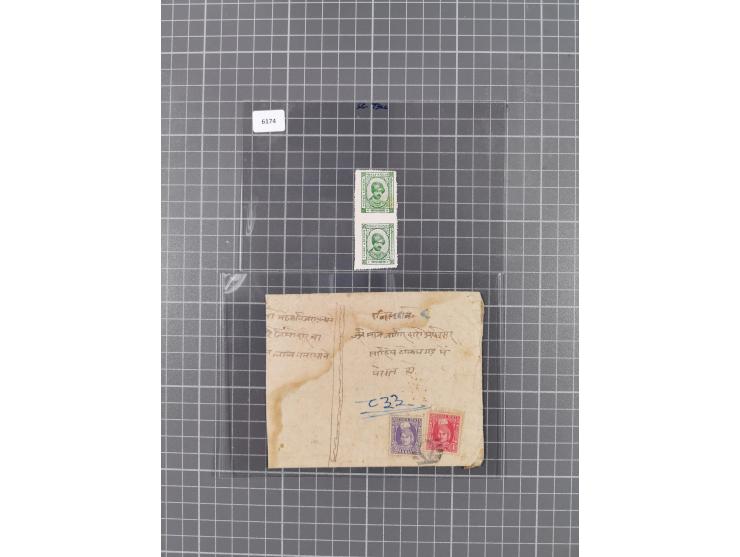 1890/1944 (ca.), interesting accumulation of some hundered items, many interesting, including varieties, &nbsp;multiples, ent