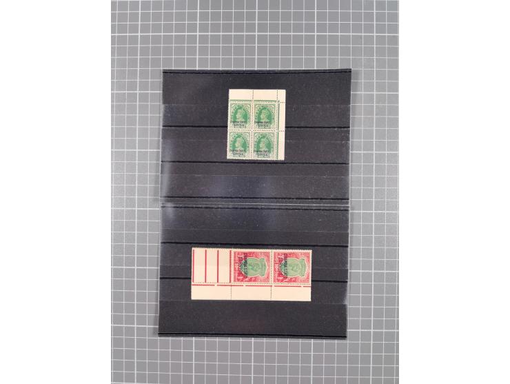 1890/1944 (ca.), interesting accumulation of some hundered items, many interesting, including varieties, &nbsp;multiples, ent