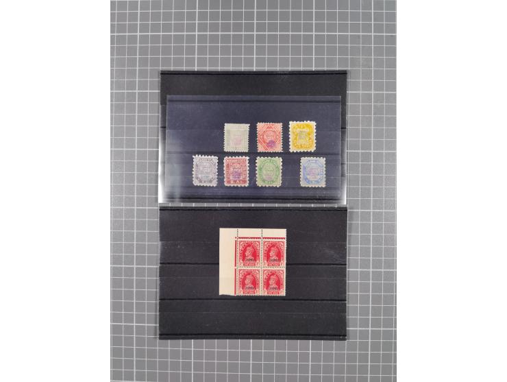 1890/1944 (ca.), interesting accumulation of some hundered items, many interesting, including varieties, &nbsp;multiples, ent