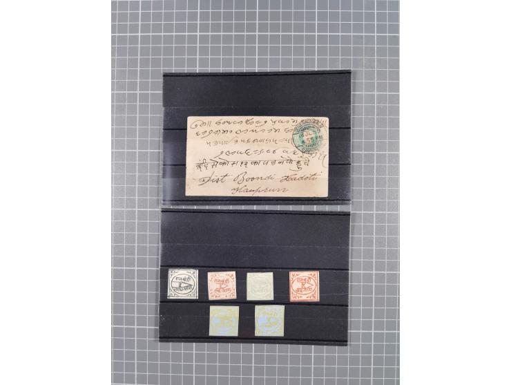 1890/1944 (ca.), interesting accumulation of some hundered items, many interesting, including varieties, &nbsp;multiples, ent