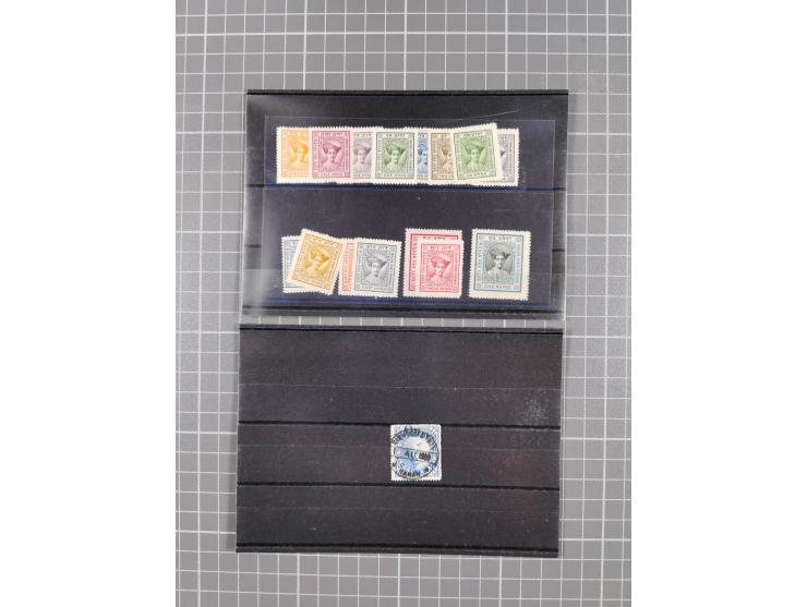 1890/1944 (ca.), interesting accumulation of some hundered items, many interesting, including varieties, &nbsp;multiples, ent