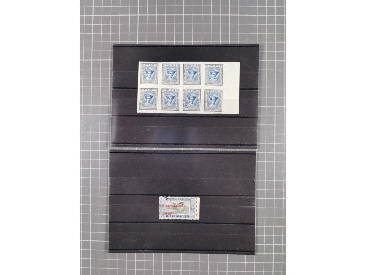 1890/1944 (ca.), interesting accumulation of some hundered items, many interesting, including varieties, &nbsp;multiples, ent