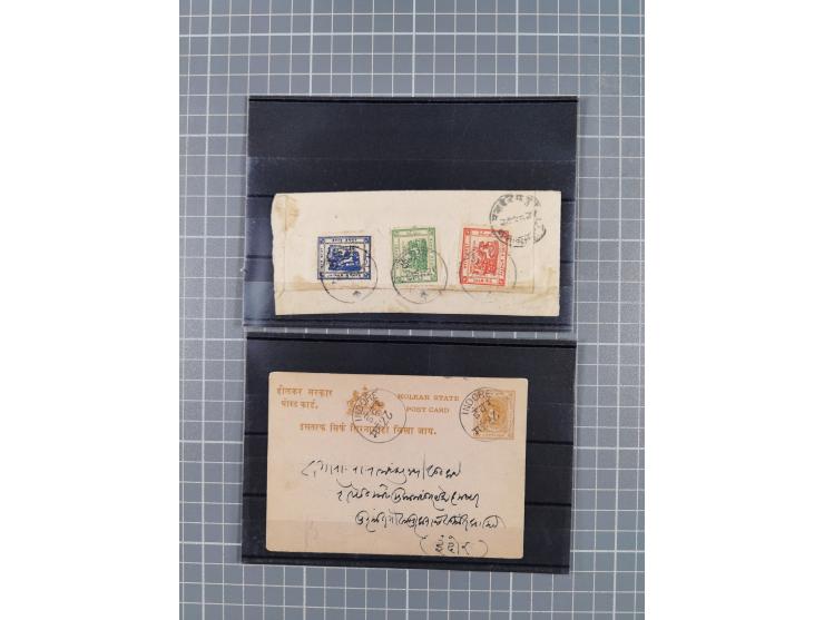 1890/1944 (ca.), interesting accumulation of some hundered items, many interesting, including varieties, &nbsp;multiples, ent