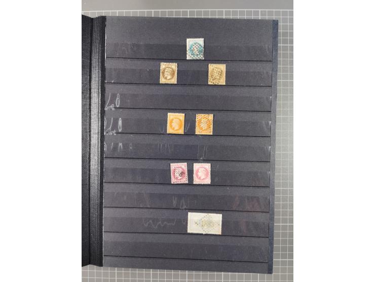 1849/2004, unused, mint never hinged and used collection, starting with some classics, Napoleon with some proofs, Napoleon 1c