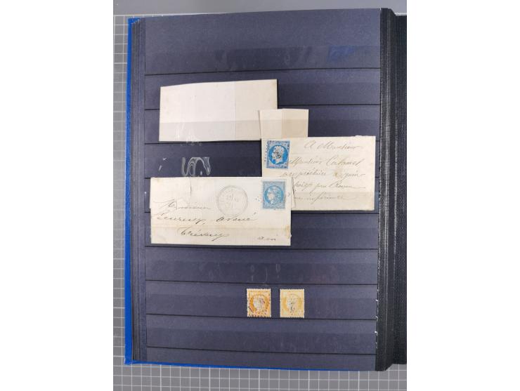 1849/2004, unused, mint never hinged and used collection, starting with some classics, Napoleon with some proofs, Napoleon 1c