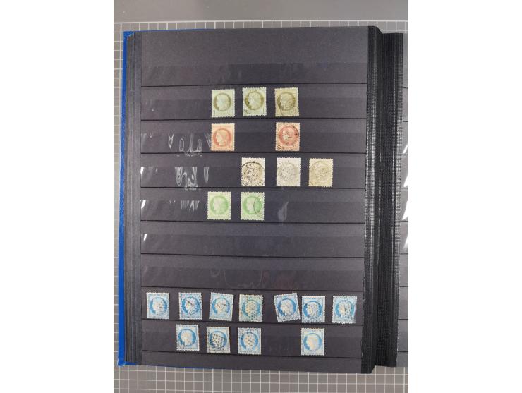 1849/2004, unused, mint never hinged and used collection, starting with some classics, Napoleon with some proofs, Napoleon 1c