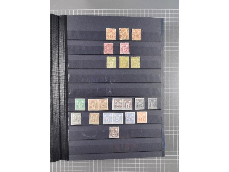 1849/2004, unused, mint never hinged and used collection, starting with some classics, Napoleon with some proofs, Napoleon 1c