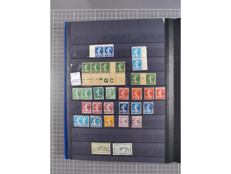 1849/2004, unused, mint never hinged and used collection, starting with some classics, Napoleon with some proofs, Napoleon 1c