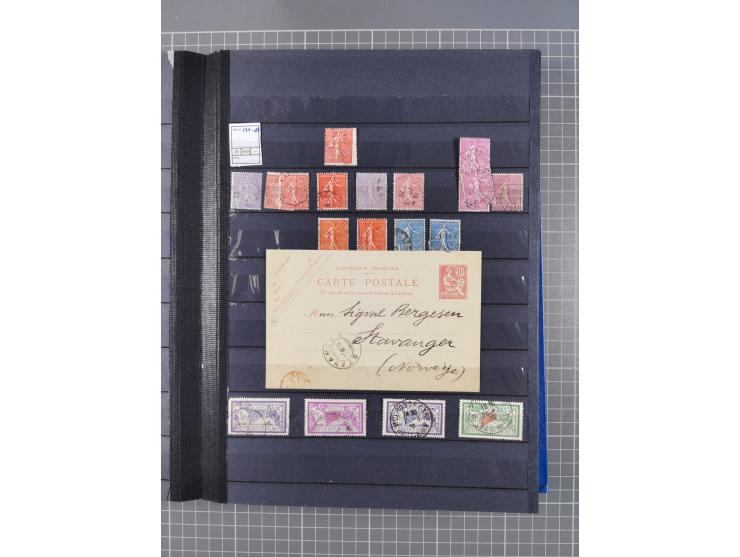 1849/2004, unused, mint never hinged and used collection, starting with some classics, Napoleon with some proofs, Napoleon 1c