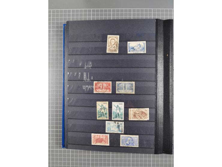 1849/2004, unused, mint never hinged and used collection, starting with some classics, Napoleon with some proofs, Napoleon 1c